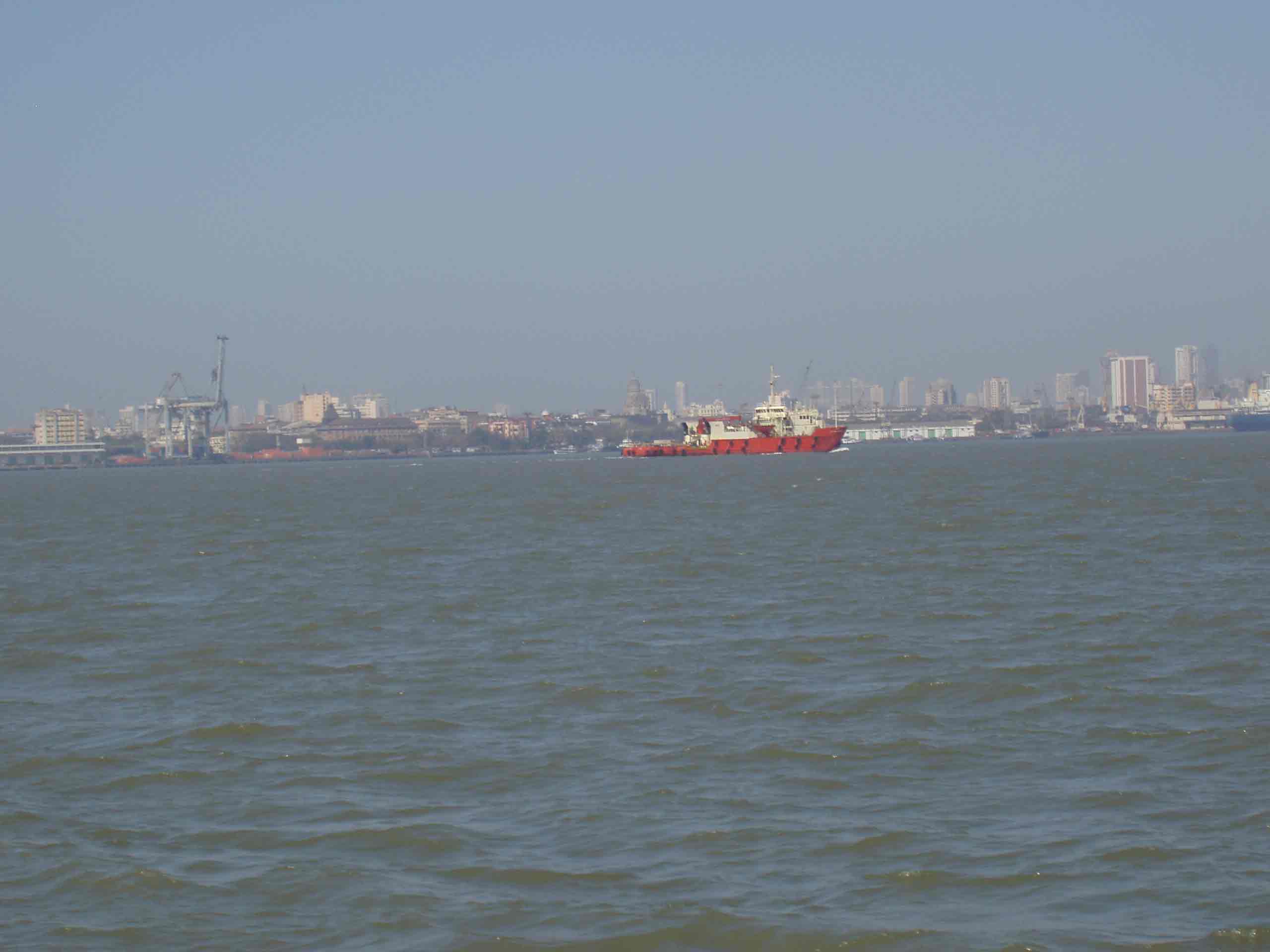 Mumbai - seen from the sea