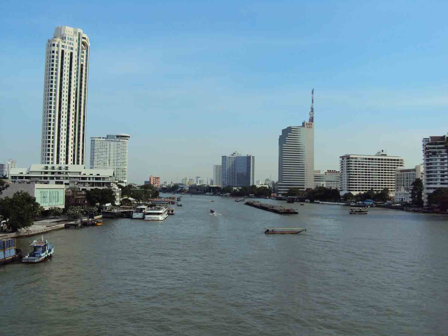 Westwärts Bangkok entgegen