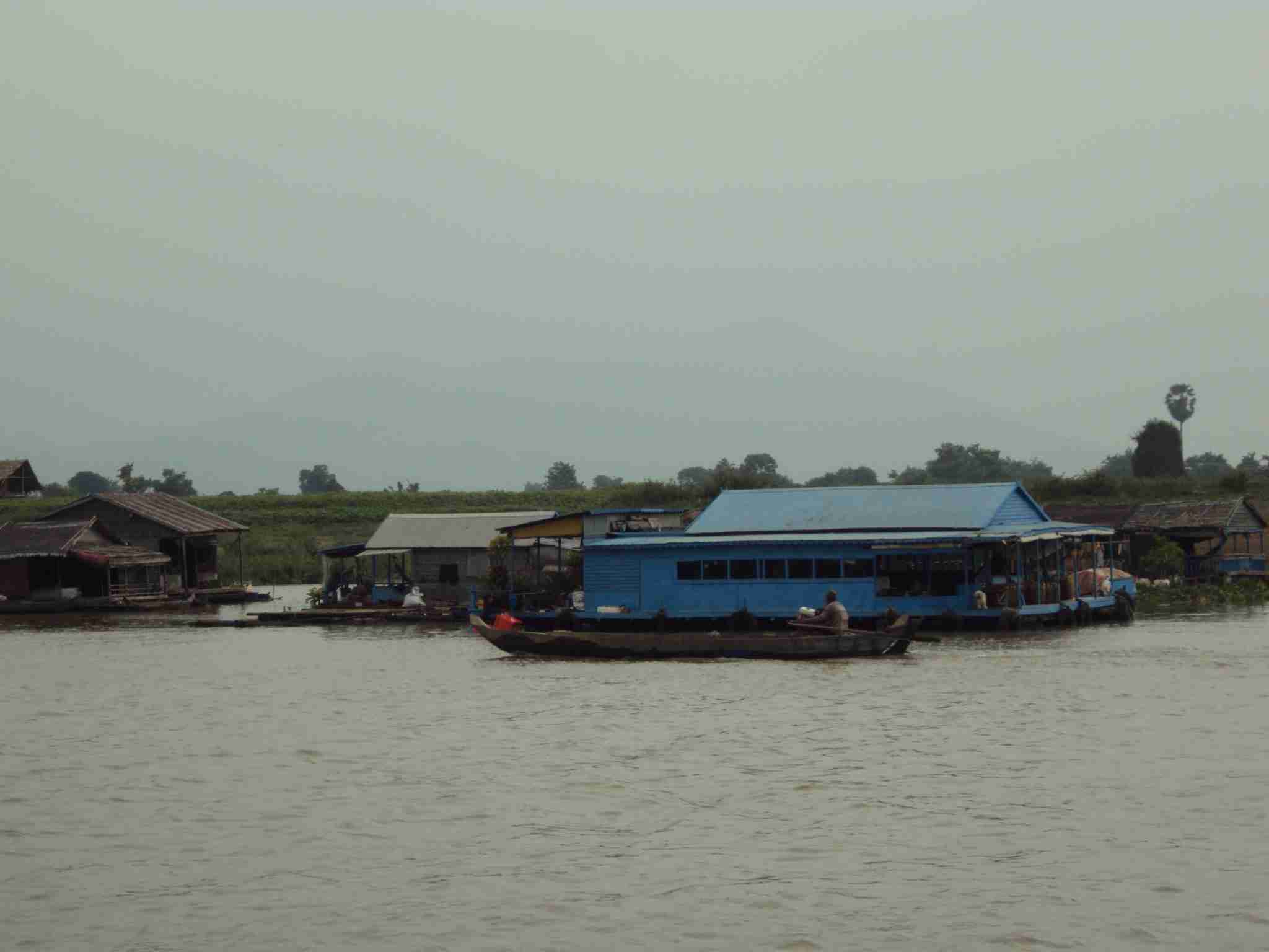 The shore of the Mekong