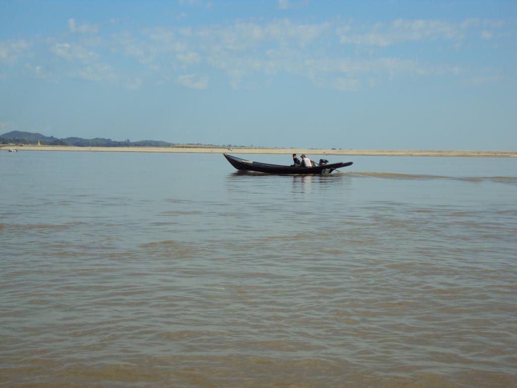 Boat on the Irrawaddy