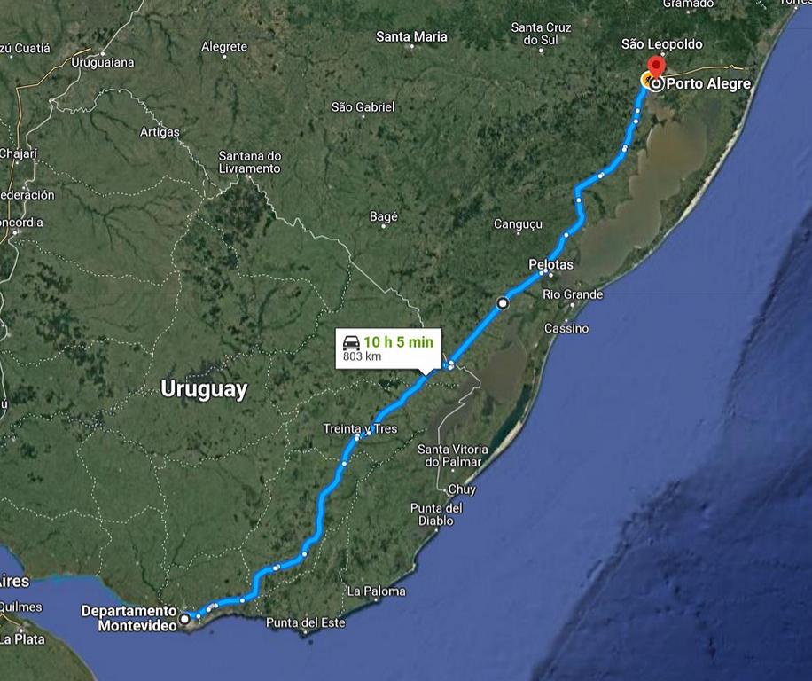 From Montevideo to Porto Alegre