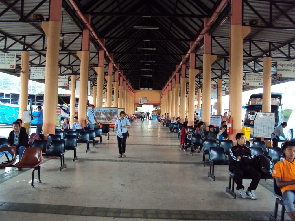 Busbahnhof in Ubon
