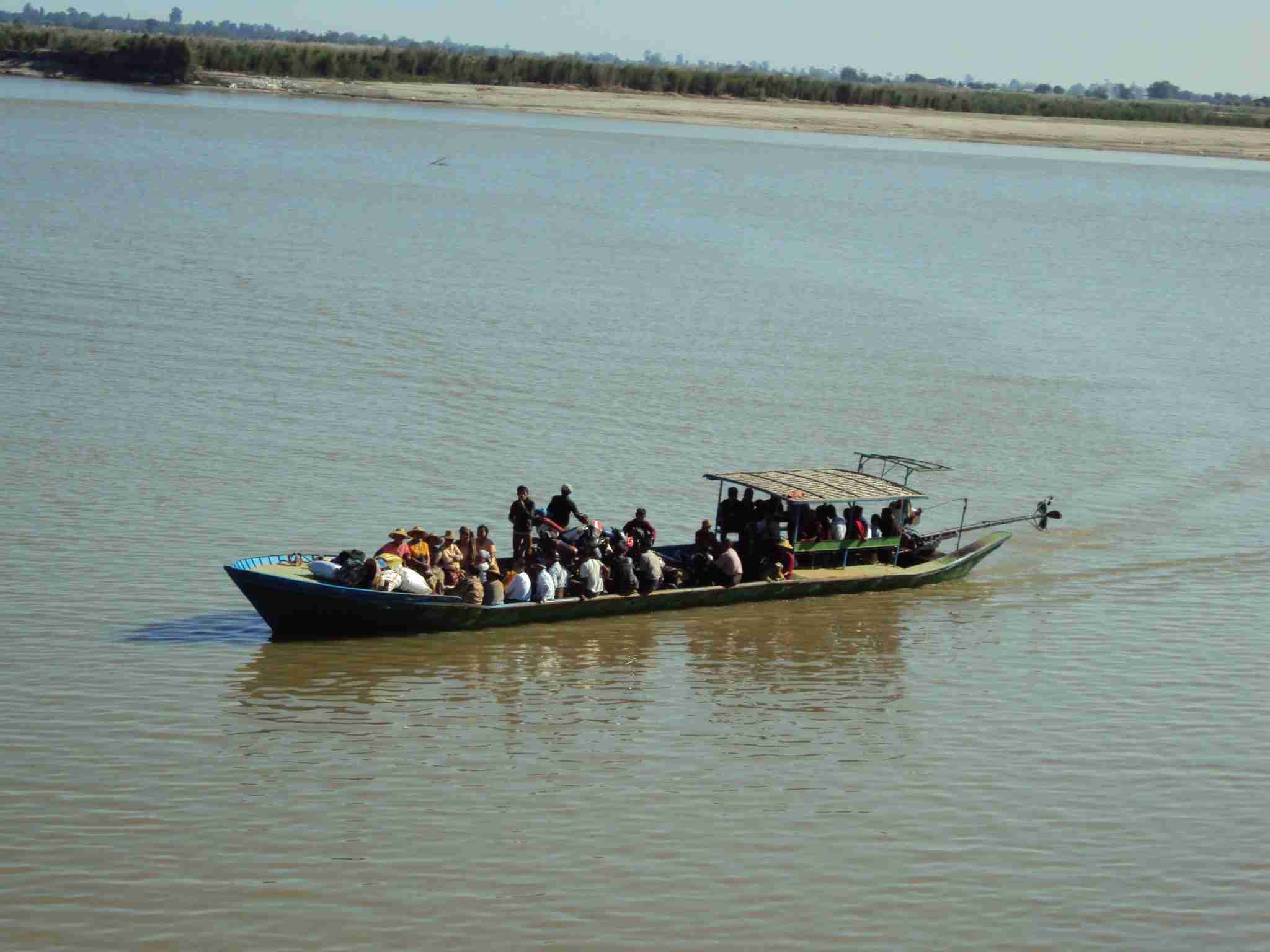 Boats on the Irrawaddy