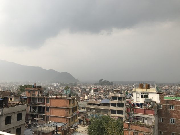 Clouds over Kathmandu