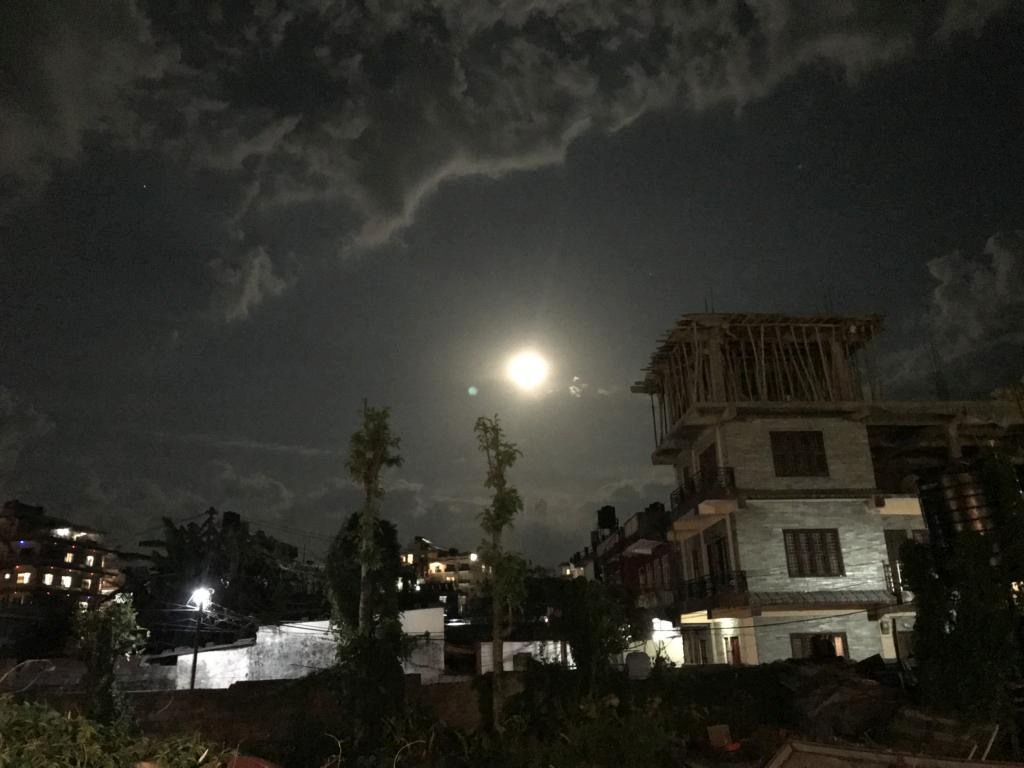 Full Moon over Pokhara