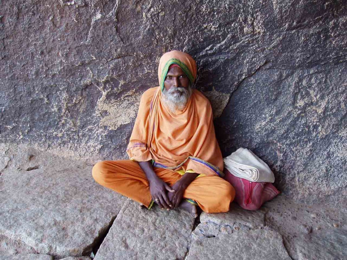 Sadhu - holy man with an aura of calm and contemplation