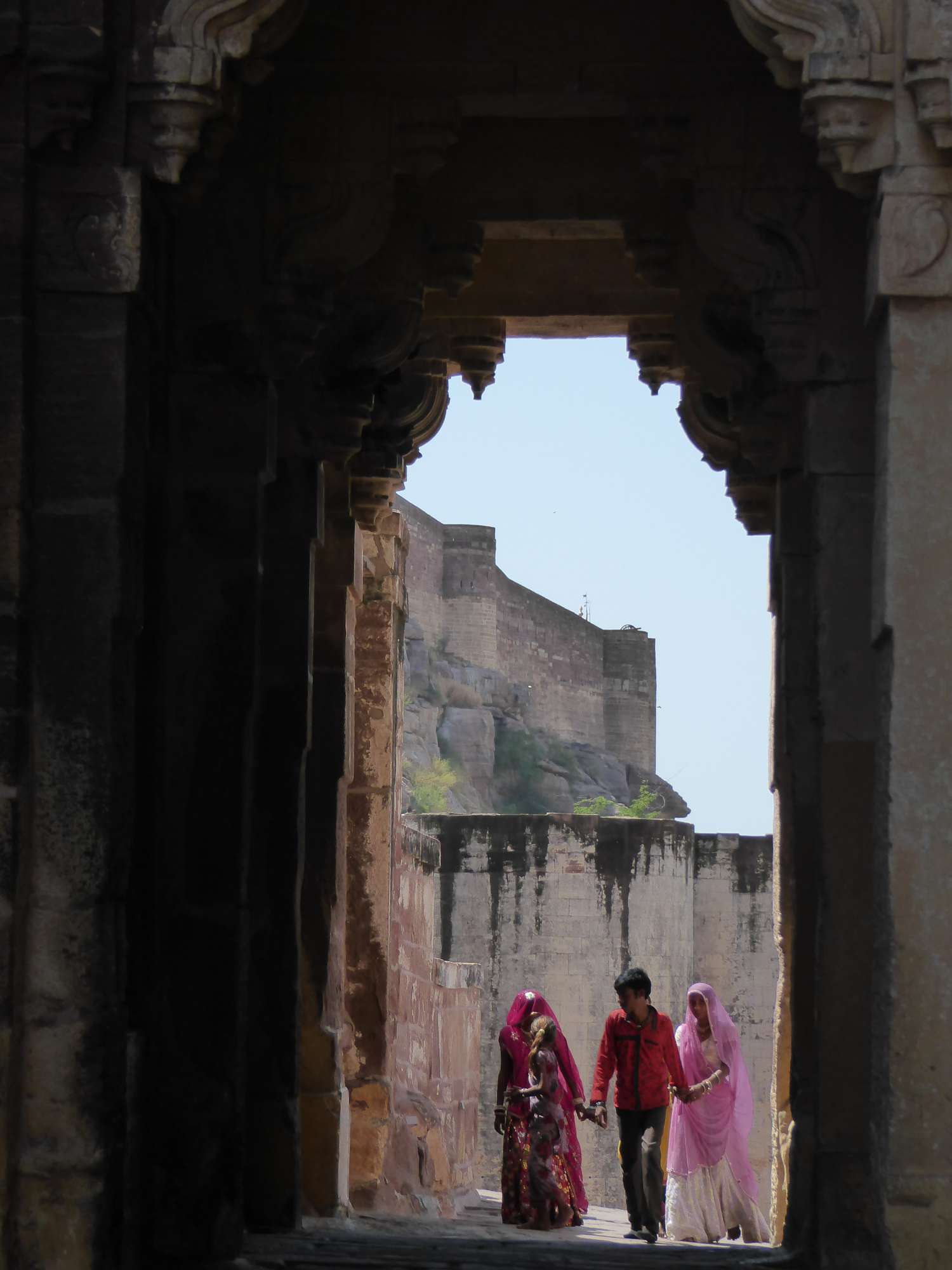 The very old and the very young India together