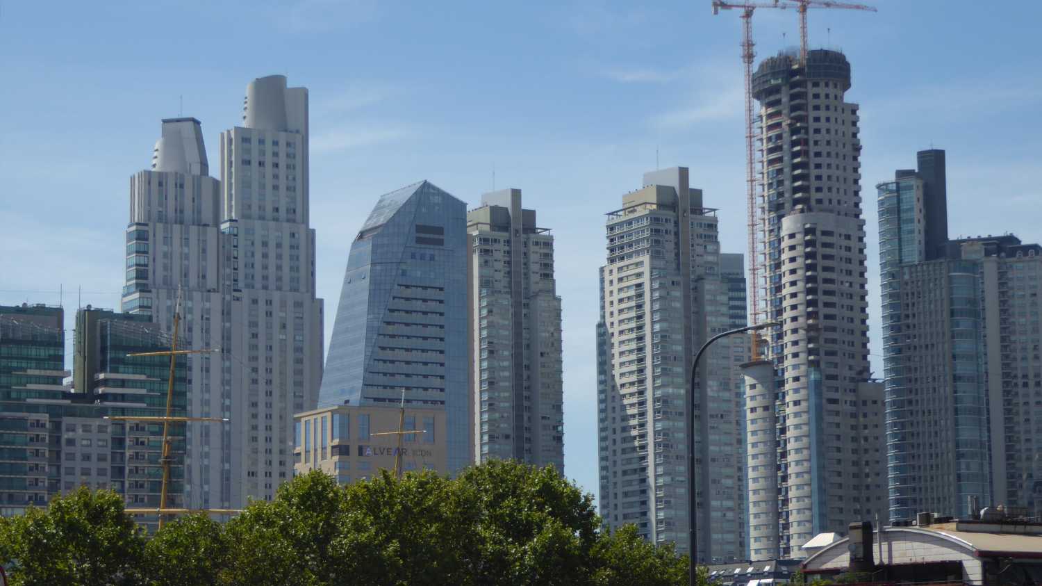 Skyscapers in Buenos Aires