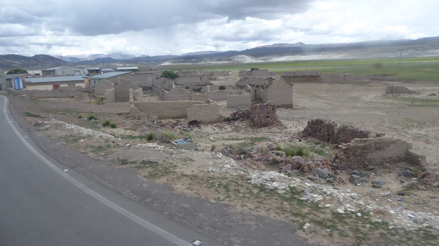 Derelict village