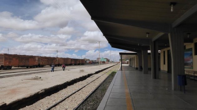 deserted railway station in Uyuni 2