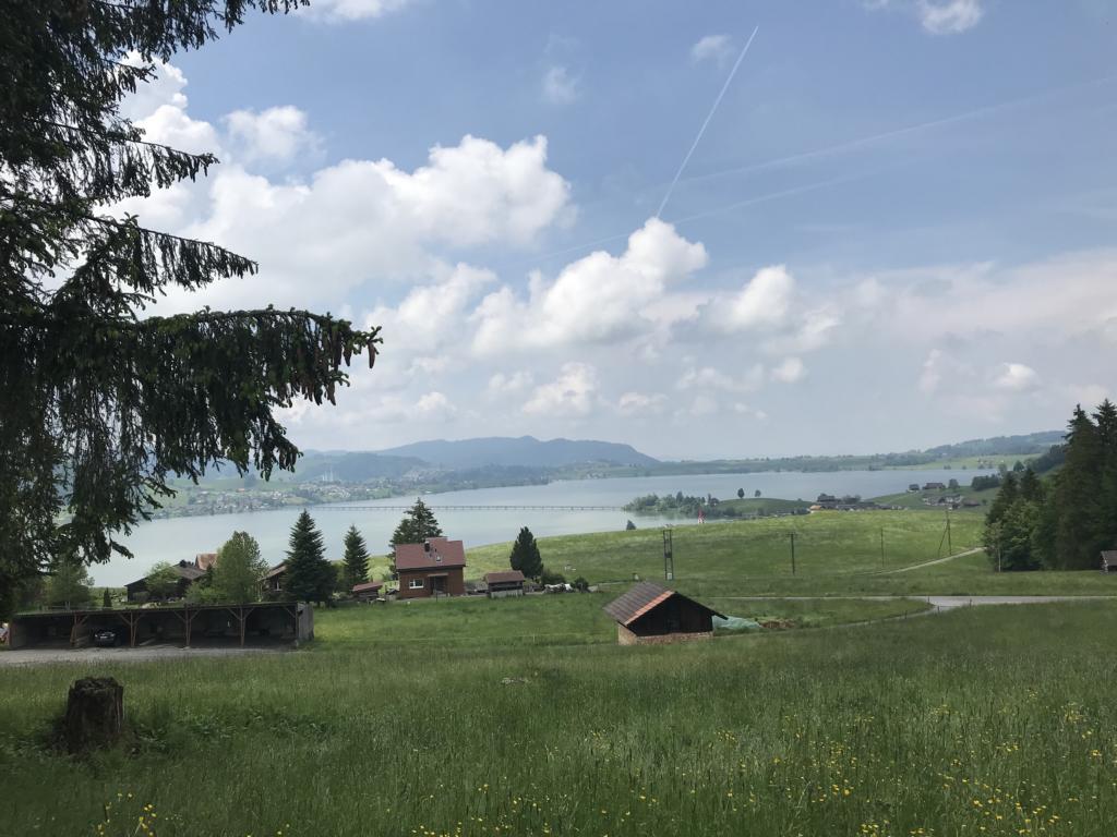 The Sihlsee gets closer