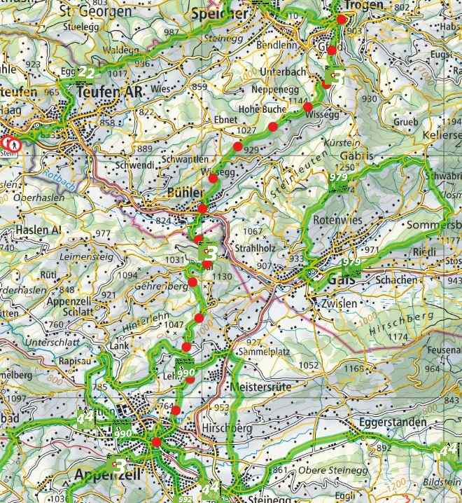 Stage 2: Trogen - Appenzell