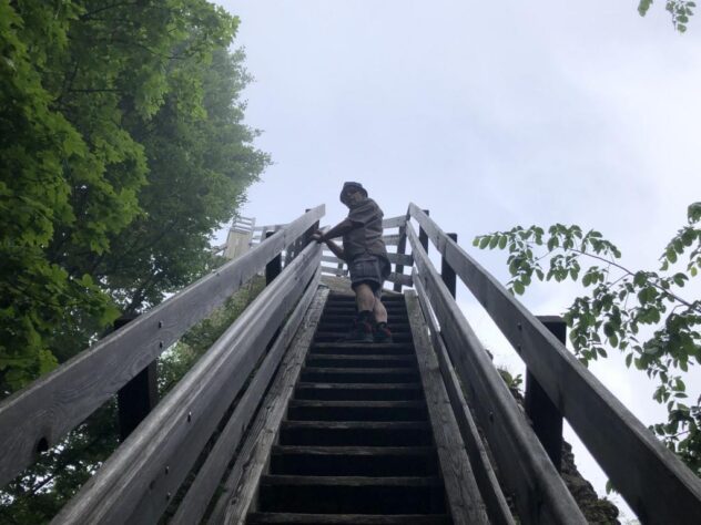 Stairs to Guggershörnli