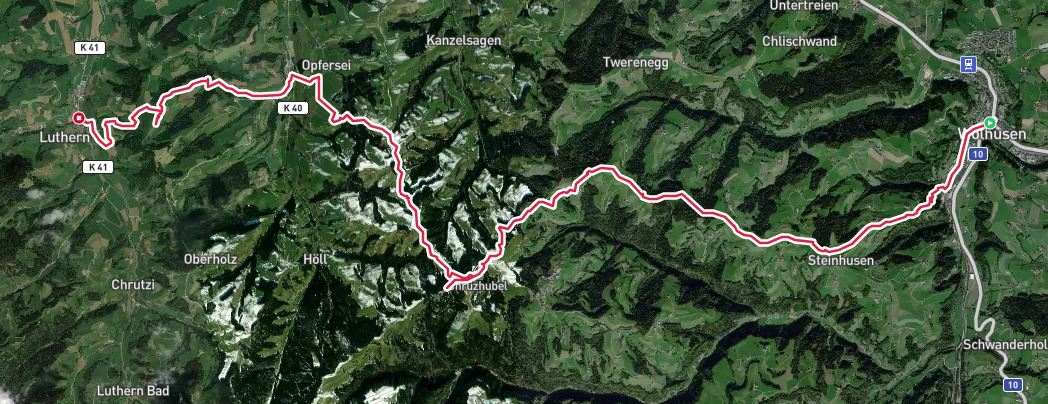 Alternative route to Luthern