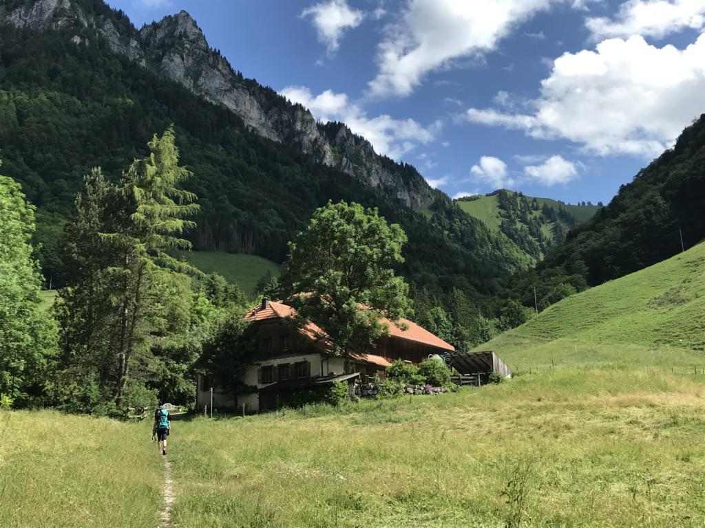 Wherever you go, you'll find small pretty farms houses