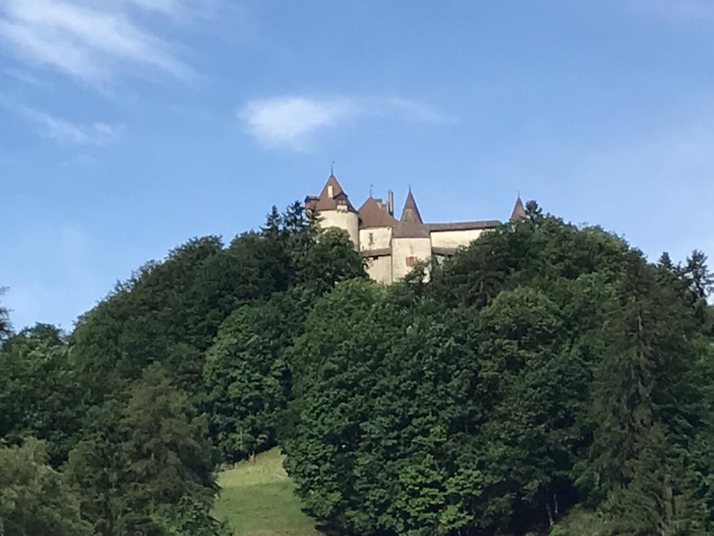 The castle of Gruyères