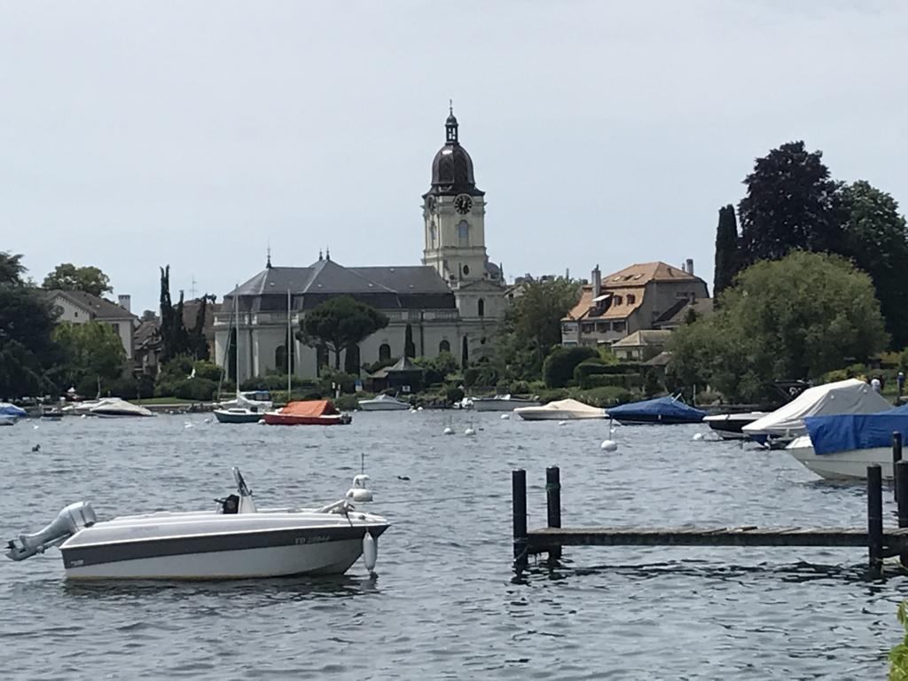 The cathedral of Morges