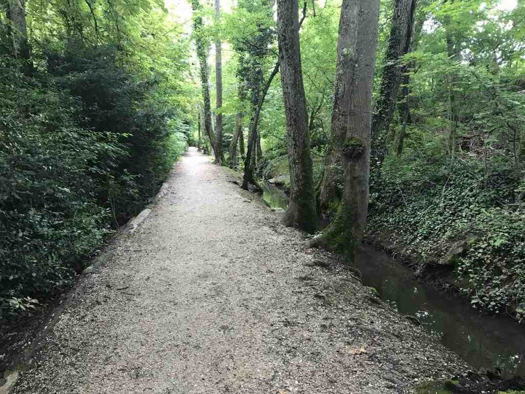 Path and brook, the way I like it