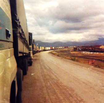 Trucks to Iran
