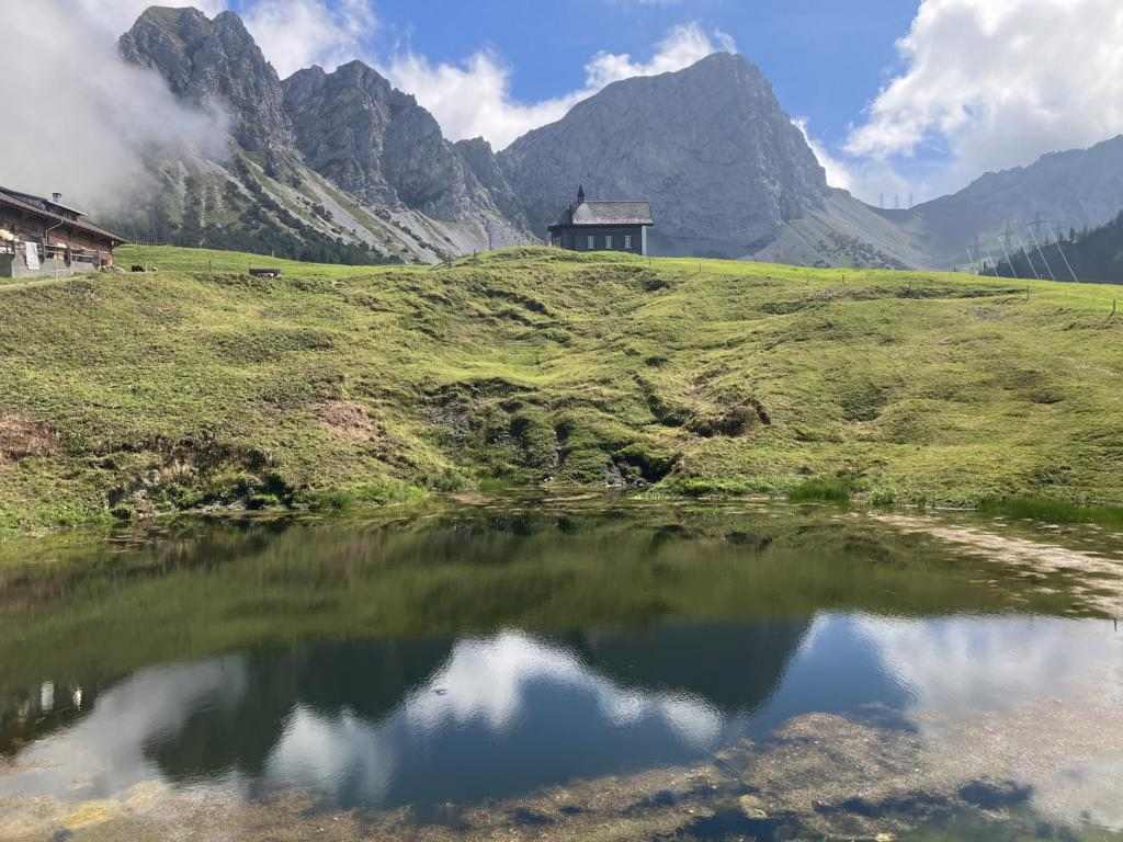 Lake with Chapel or vice versa