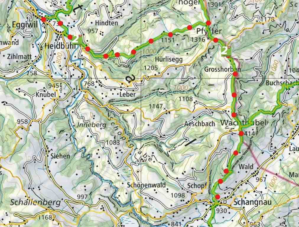 From Eggiwil to Schangnau