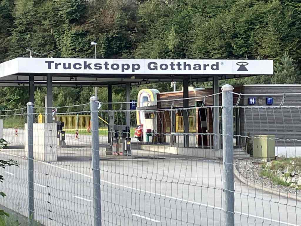 Truckstopp Gotthard - serching for possible problems