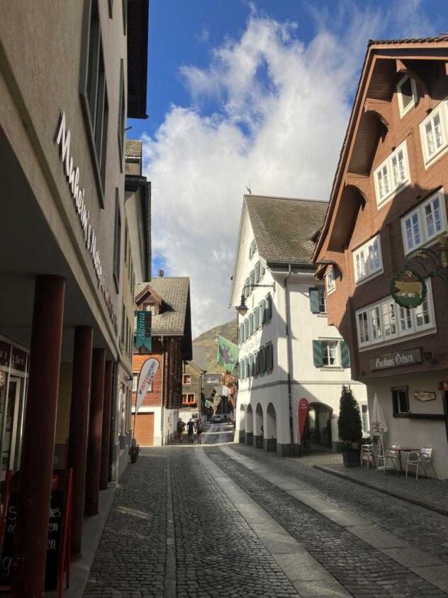 Old town in Andermatt