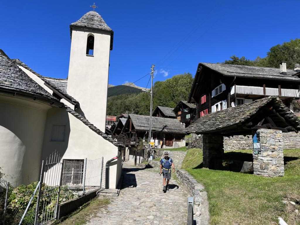 The village Rossura, typical for this lind of villages
