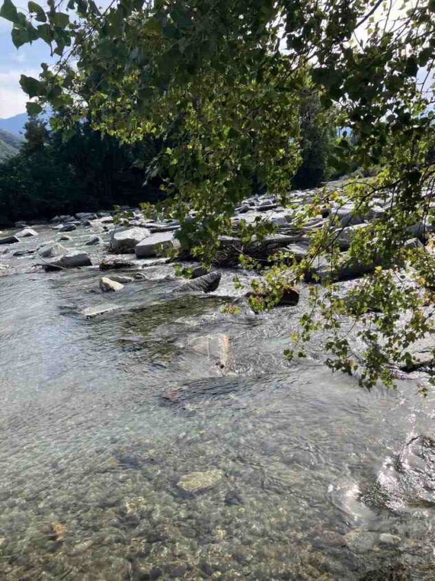 The Ticino - water and rocks and trees