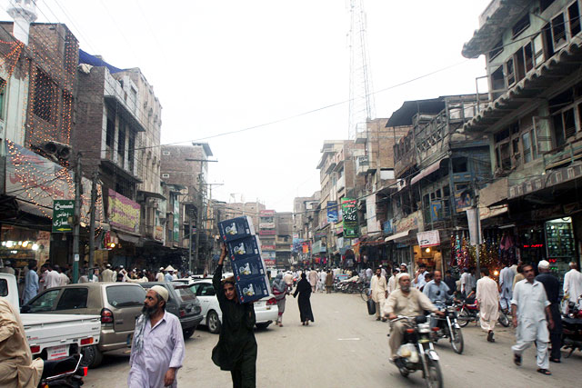 Another hustle and bustle . this time in Peshawar