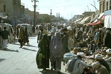Hustle and bustle on Kabuls Streets